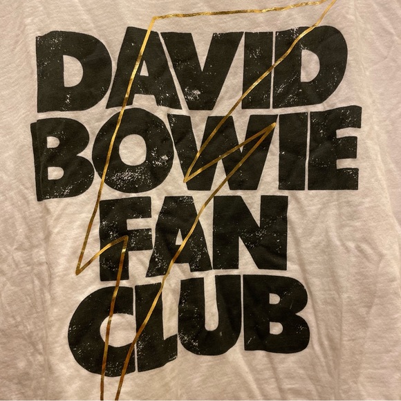 David Bowie Fan Club T-Shirt - Picture 3 of 5